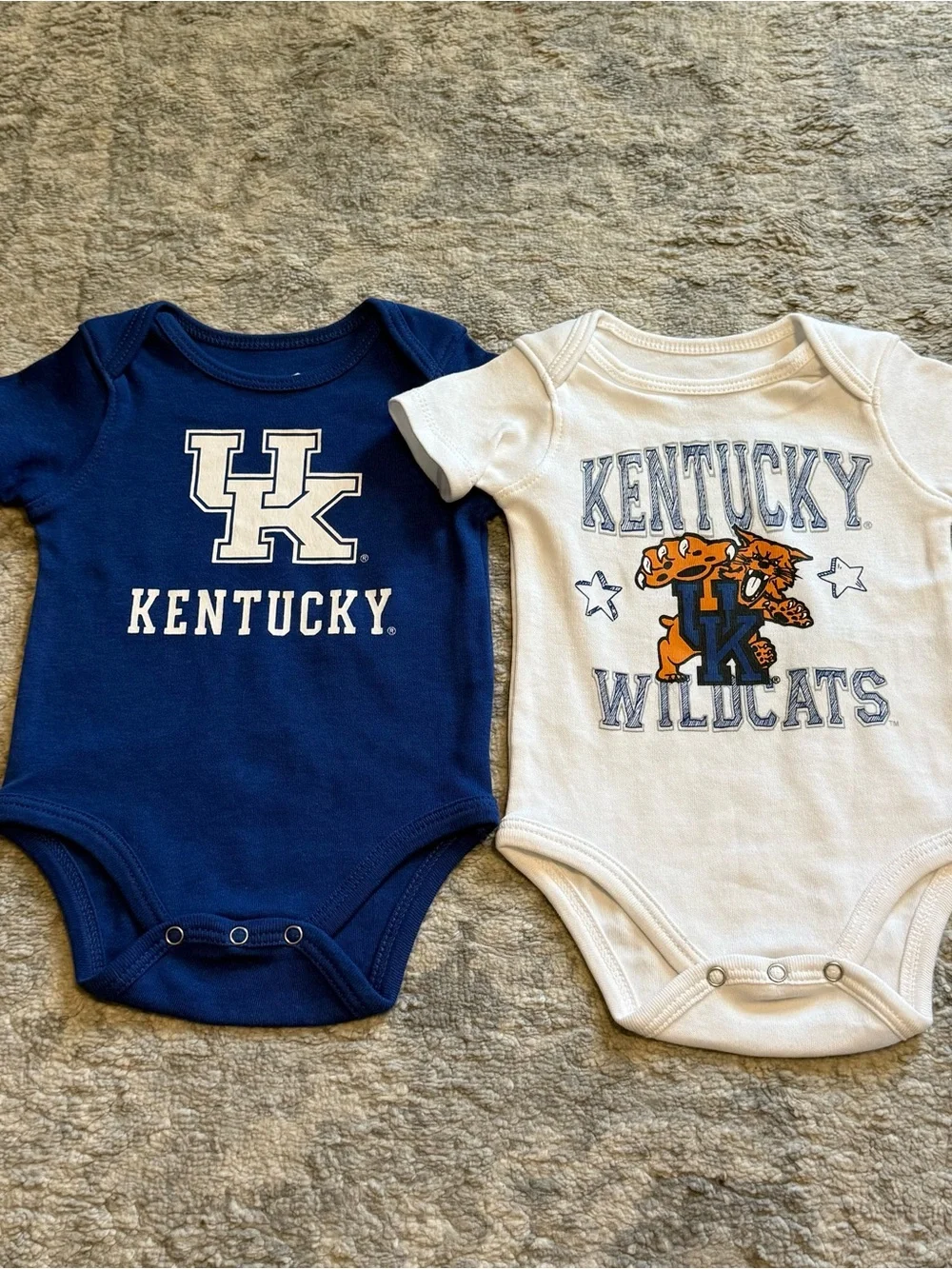 Kentucky Wildcats Baby Bodysuit Lot 3 UK Gen 2 Infant Outfit Set